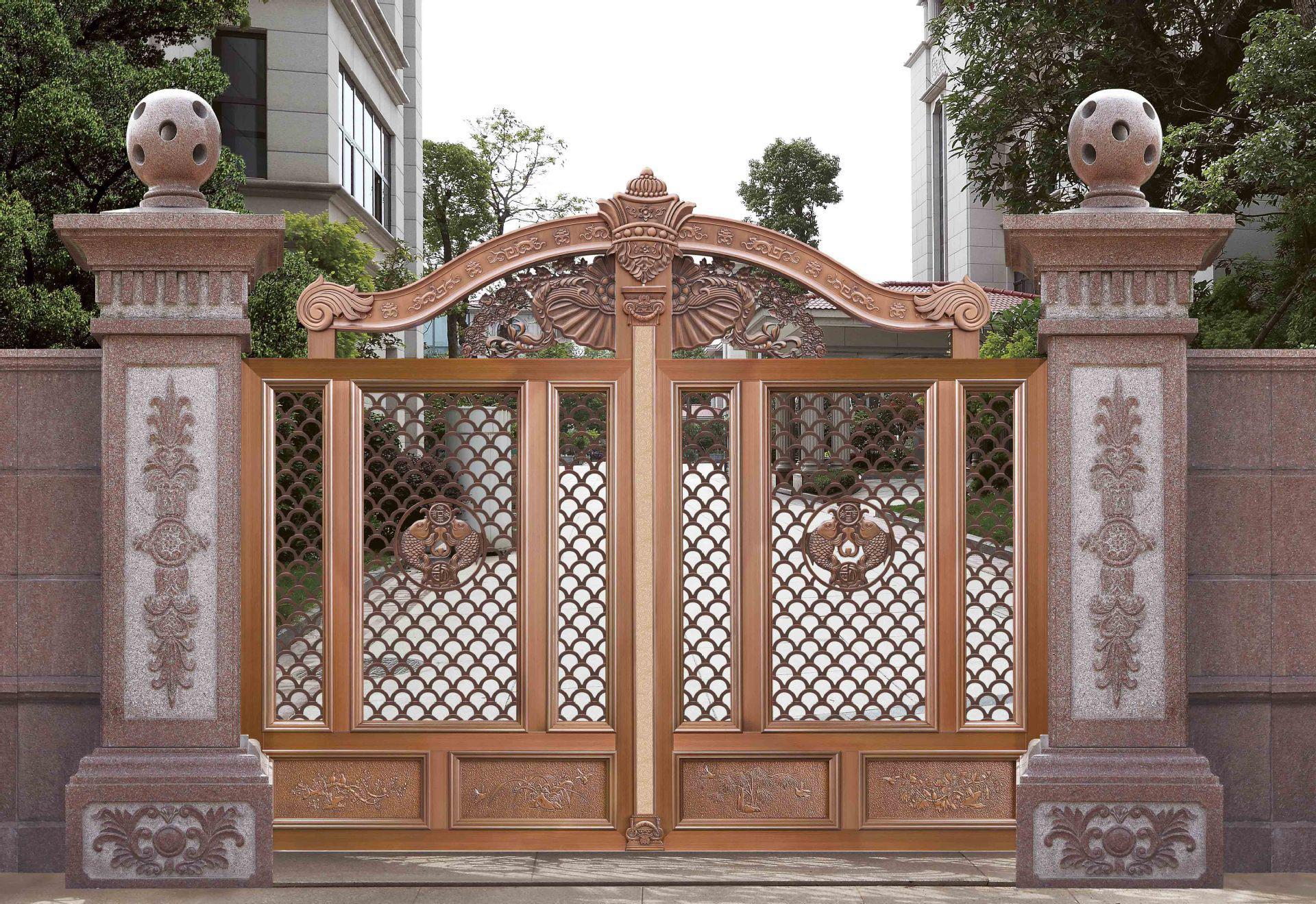 庭院鋁藝大門的制作材料如何選擇